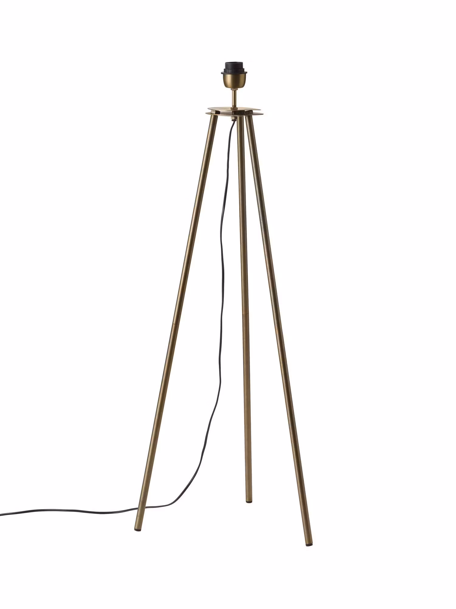 Base golv tripod – Antikmässing 105cm