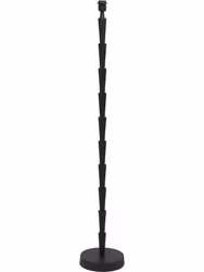 Chloe golvfot – Matt svart 143cm – Black