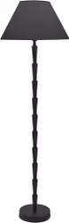 Chloe golvfot – Matt svart 143cm – Black