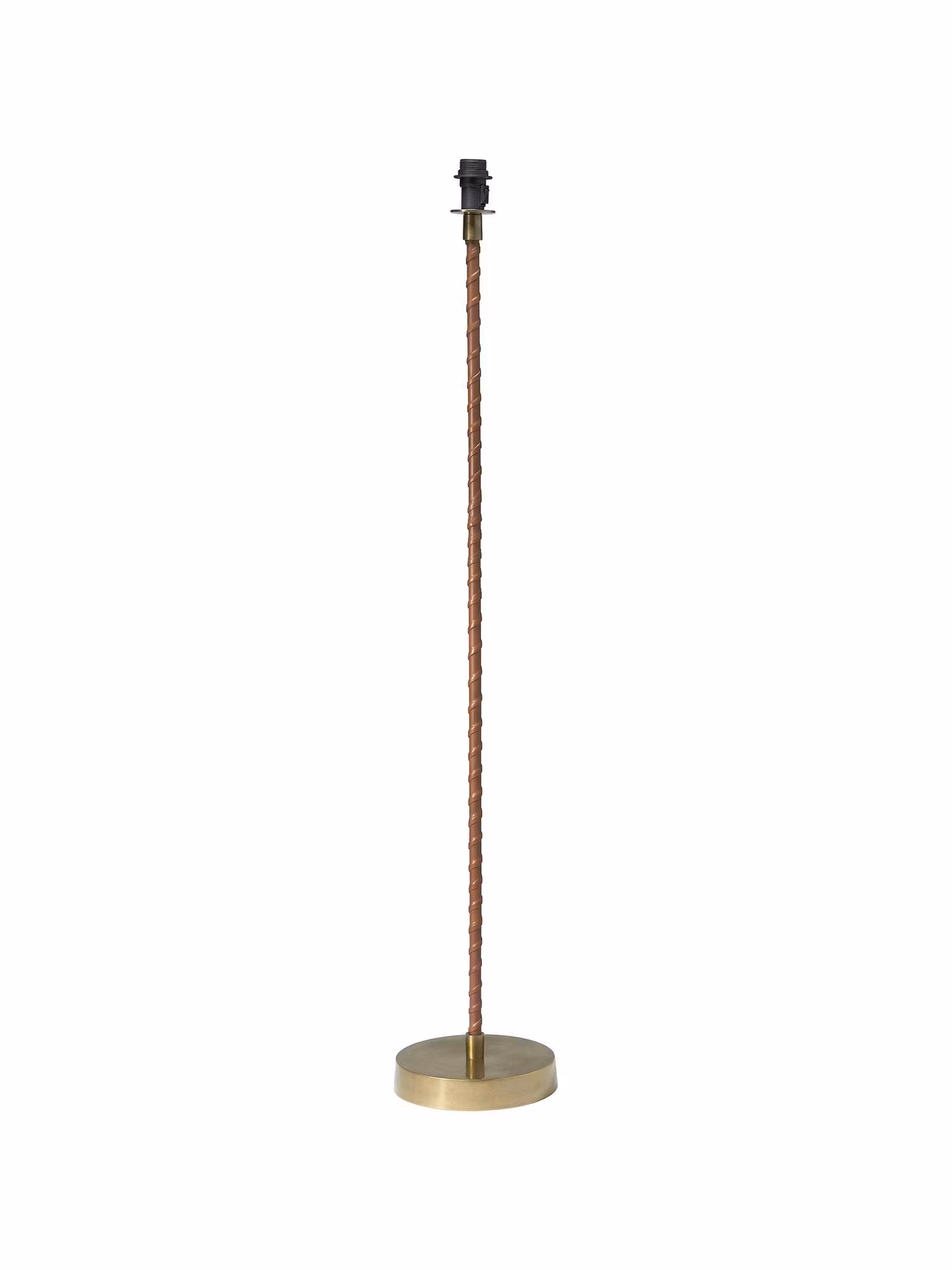 Nora Golvfot – Antikmässing 138cm – Gold