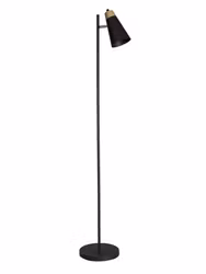 Wien Golvlampa – Svart 1-arm 147cm – Black