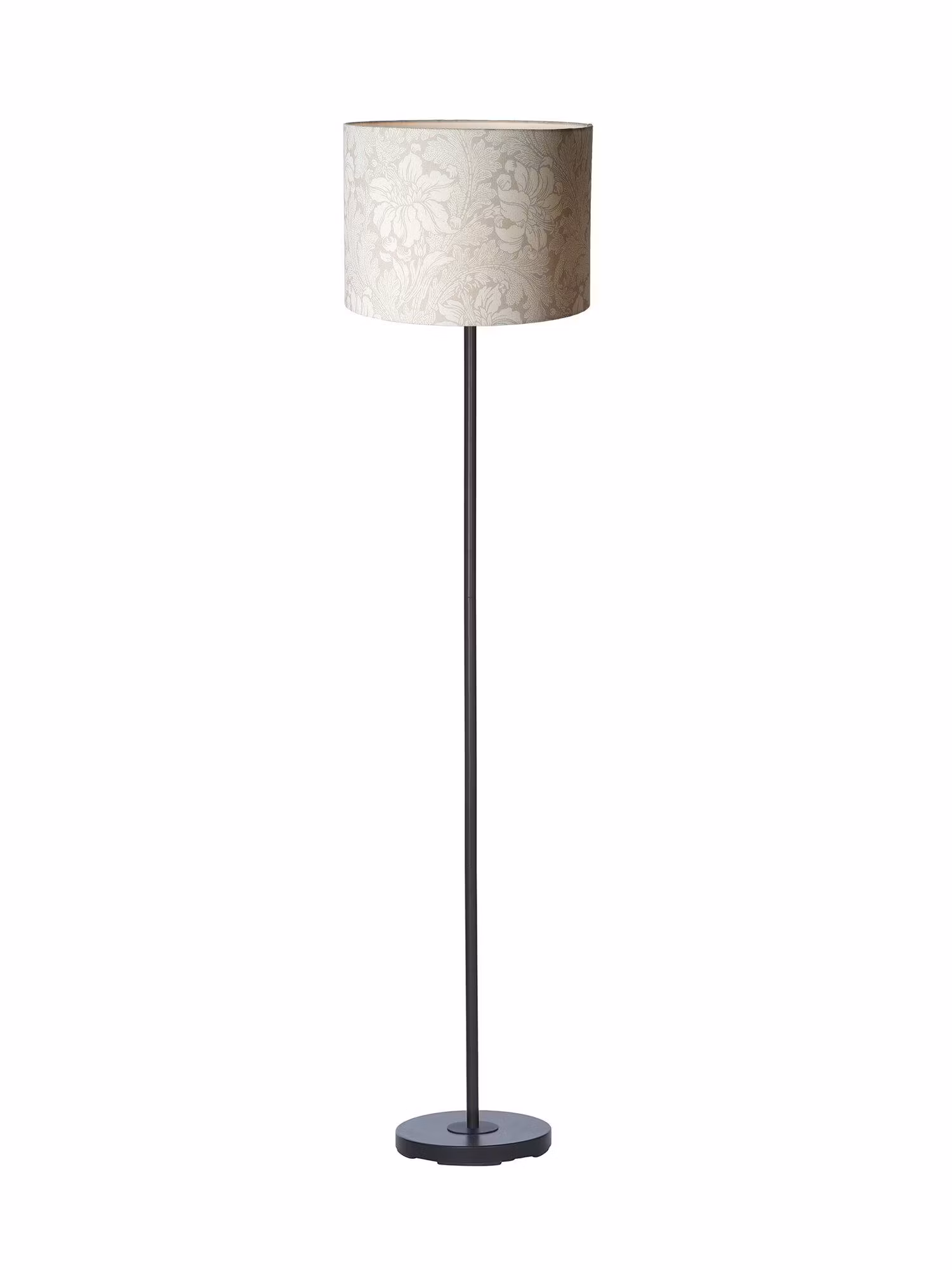 Amy Golv Svart – Acanthus 25cm – Beige