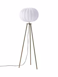 Base golv tripod – Antikmässing 125cm – Gold