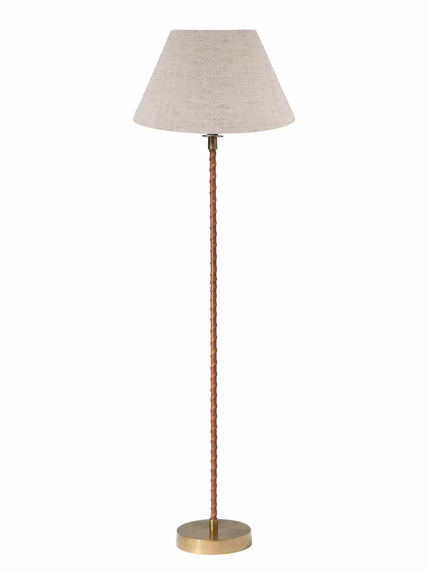 Nora Golvfot inkl – skärm 158 cm – Gold