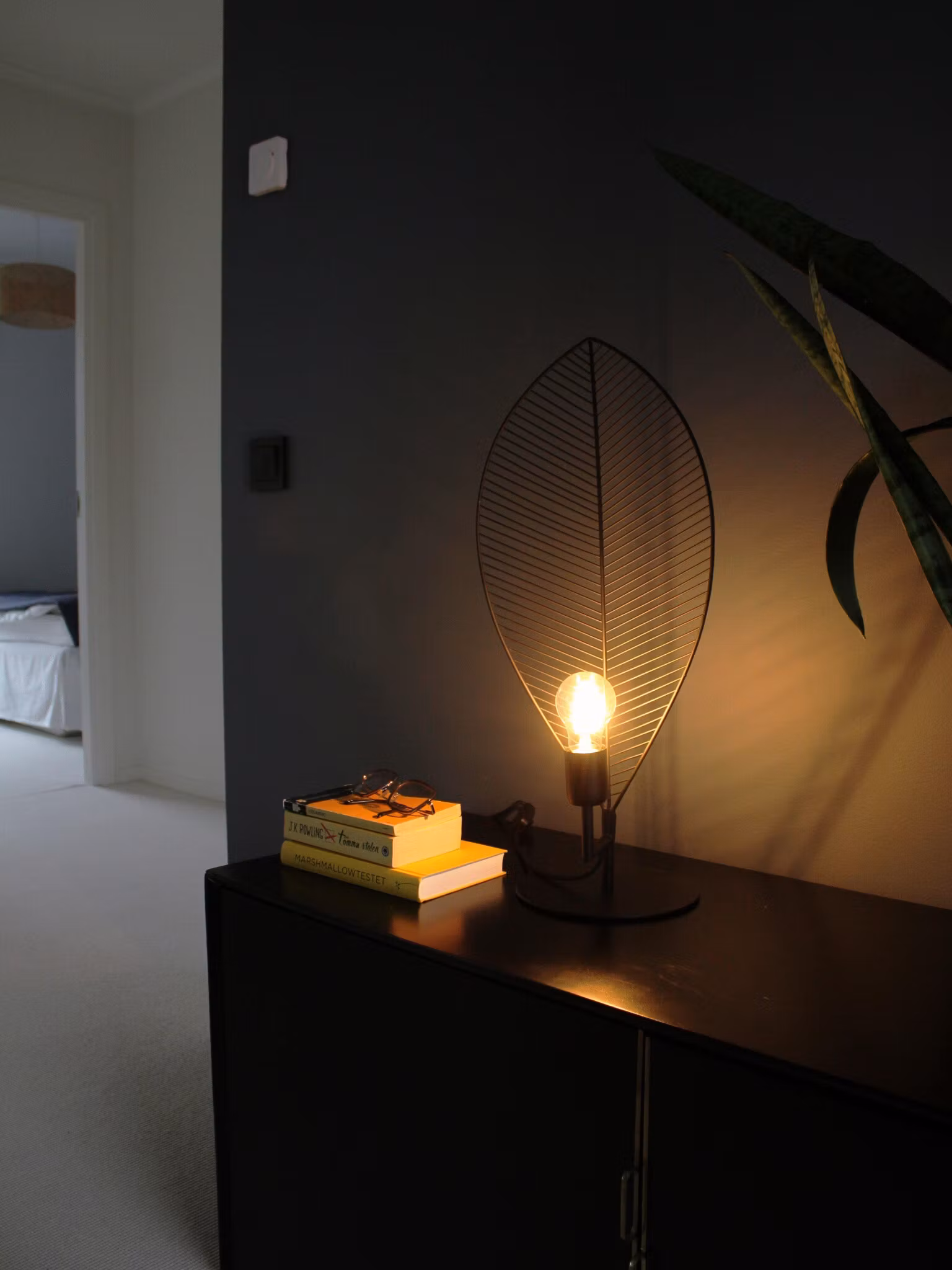 Elm bordslampa L