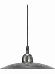 Como Taklampa Rustik silver 28cm