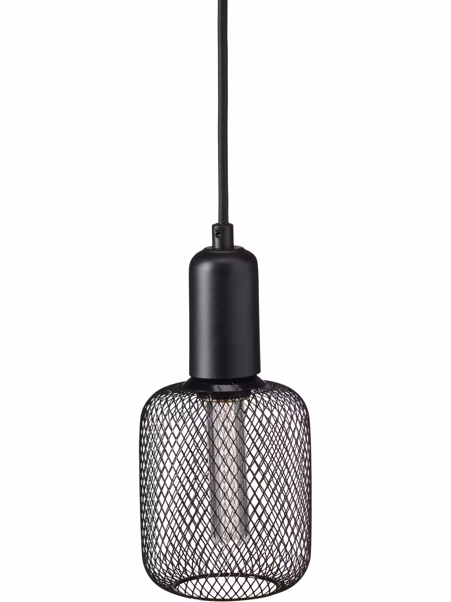 Grid fönsterlampa Svart 10cm