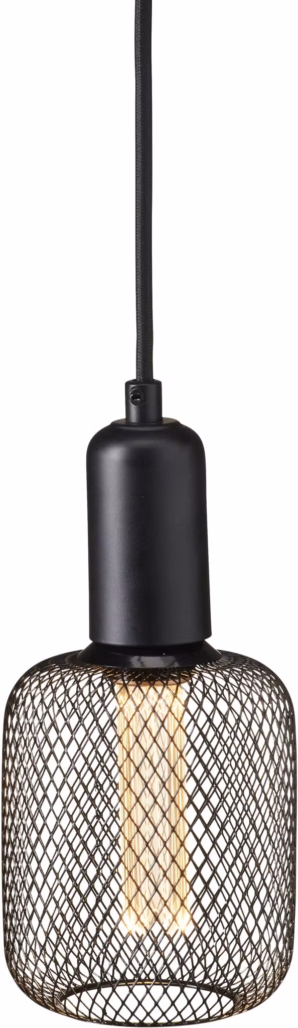 Grid fönsterlampa Svart 10cm