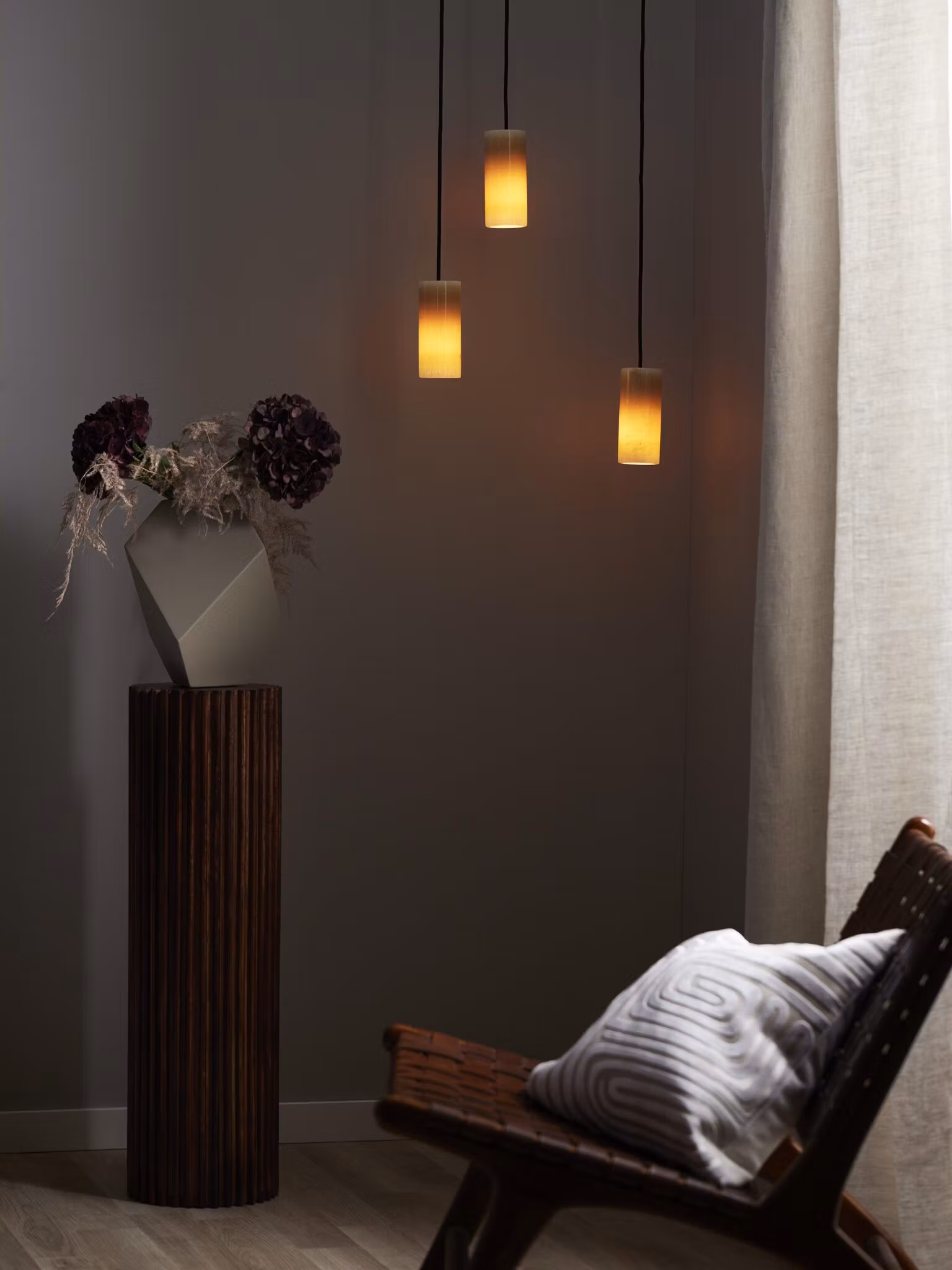 Lucie fönsterlampa Benvit 7cm
