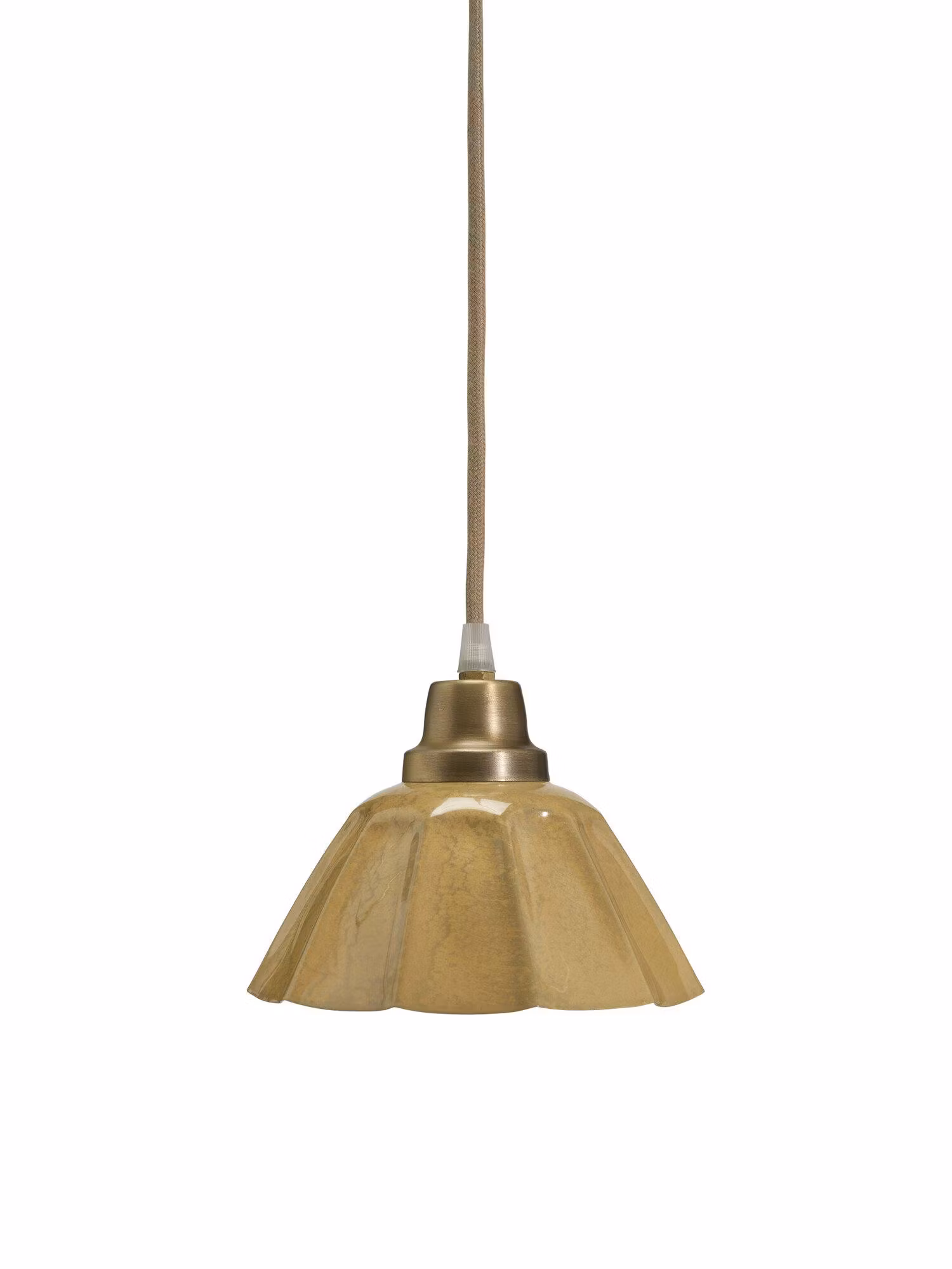 Ester fönsterlampa Senap 18cm