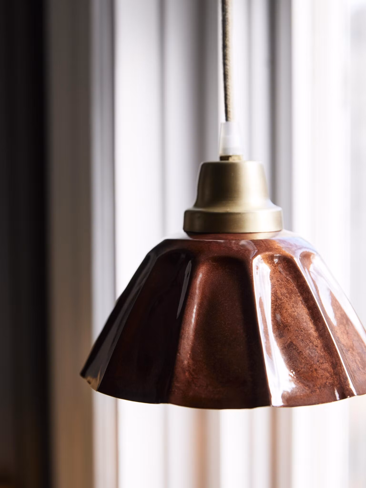 Ester fönsterlampa Terrakotta 18cm