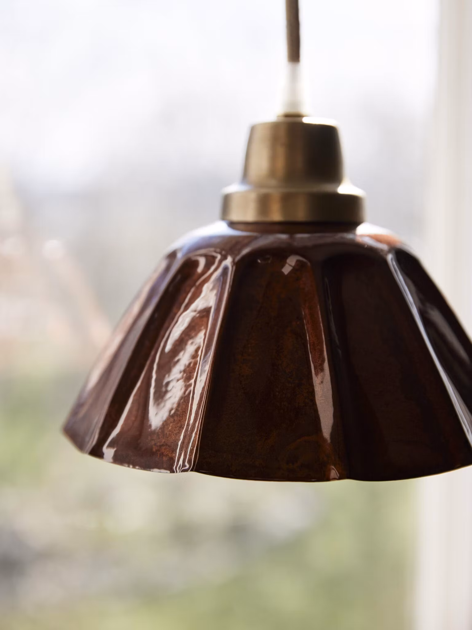 Ester fönsterlampa Terrakotta 18cm