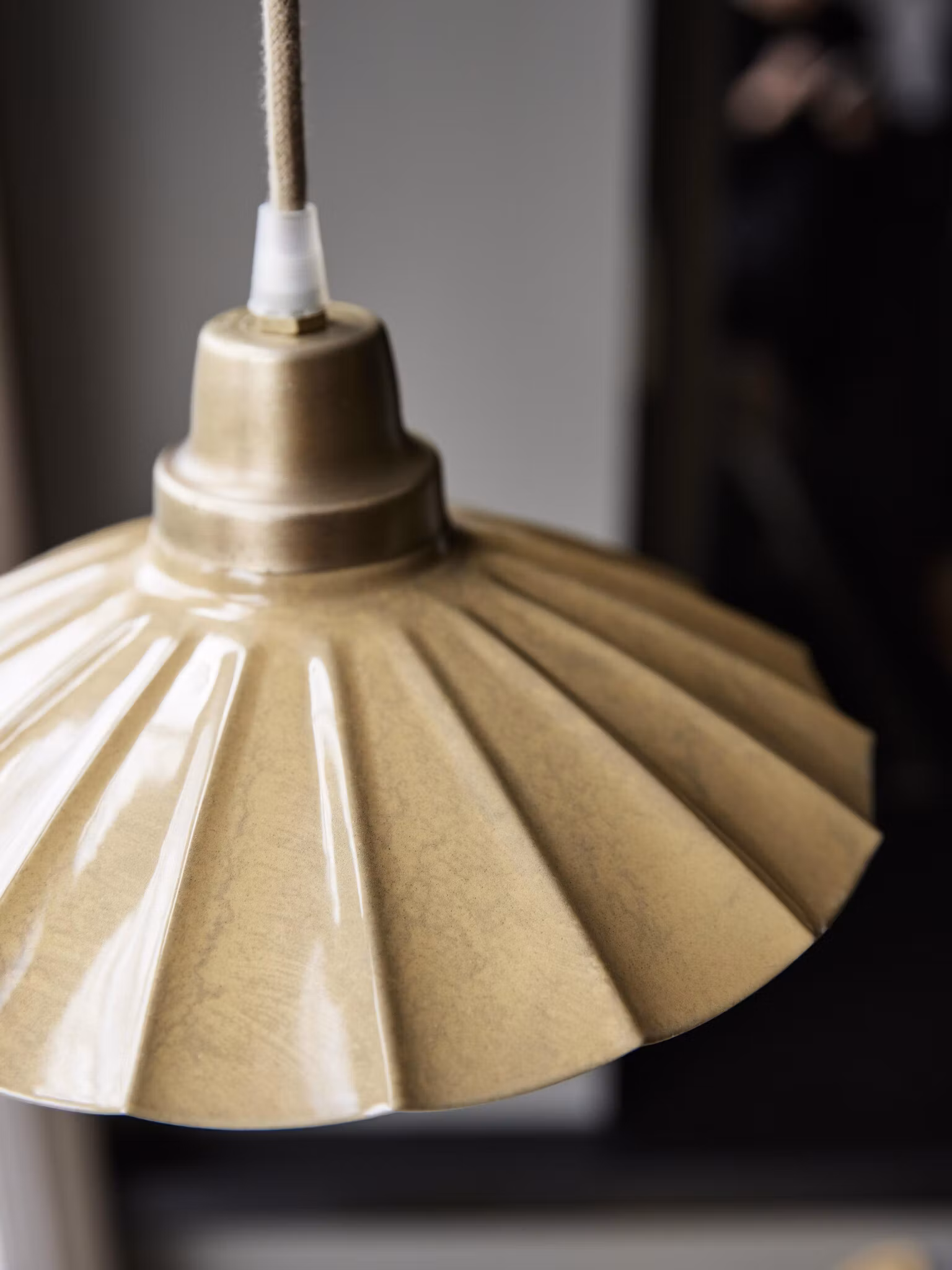 Ester fönsterlampa Senap 24cm