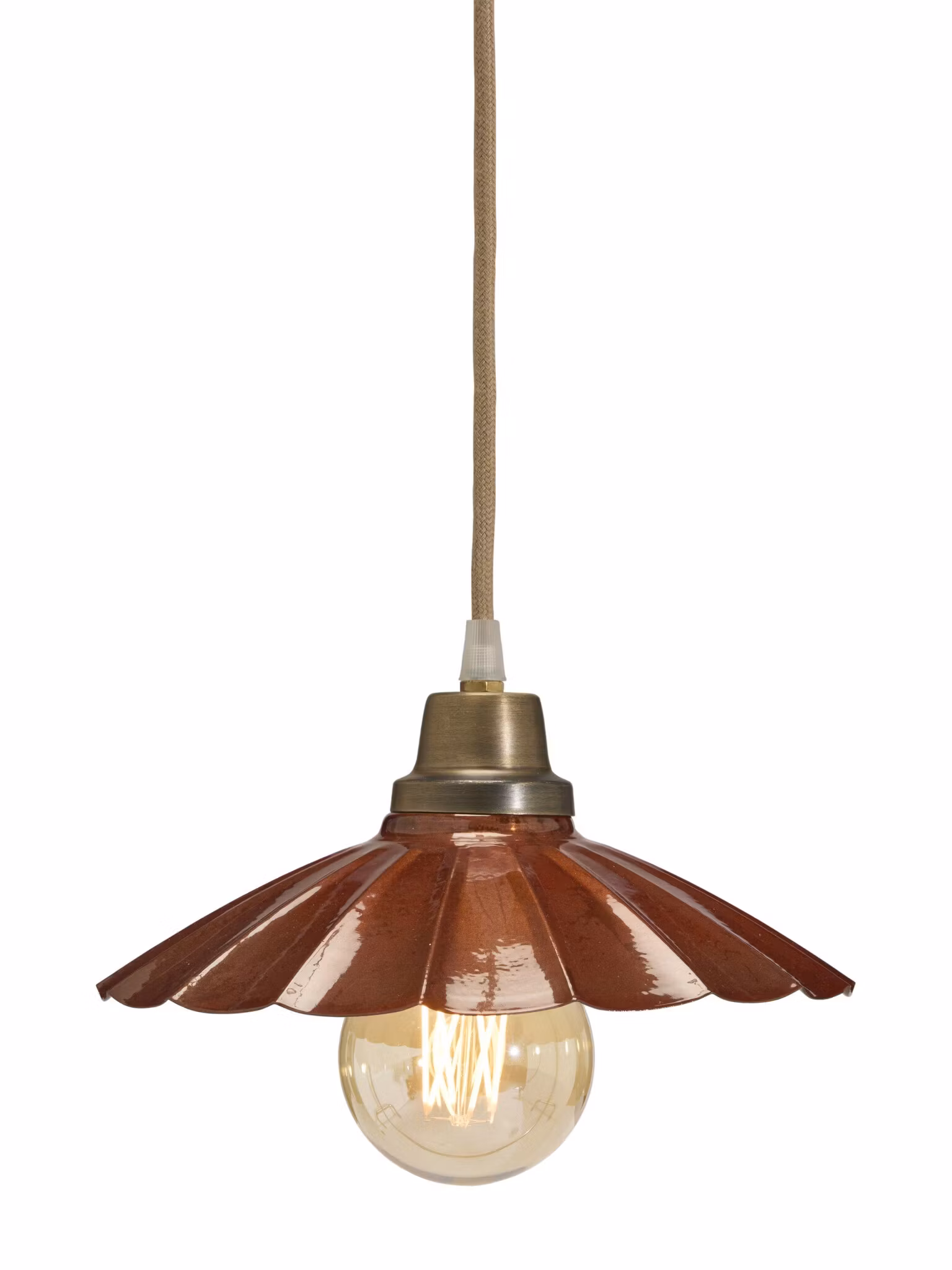 Ester fönsterlampa Terrakotta 24cm