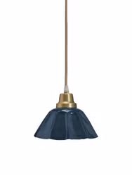 Ester Fönsterlampa Blå 18cm