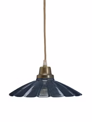 Ester Fönsterlampa Blå 24cm