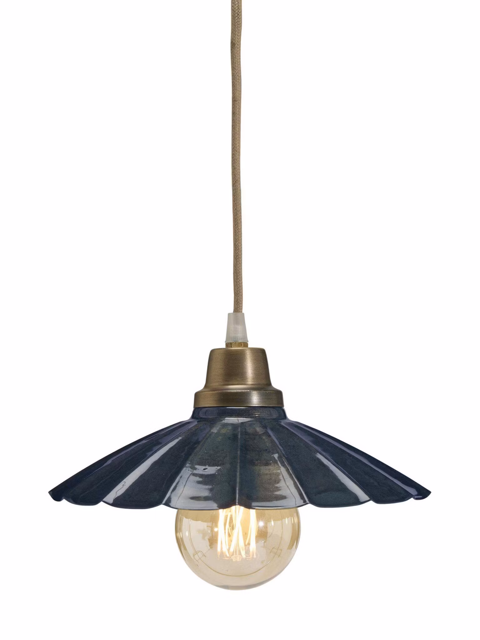 Ester Fönsterlampa Blå 24cm