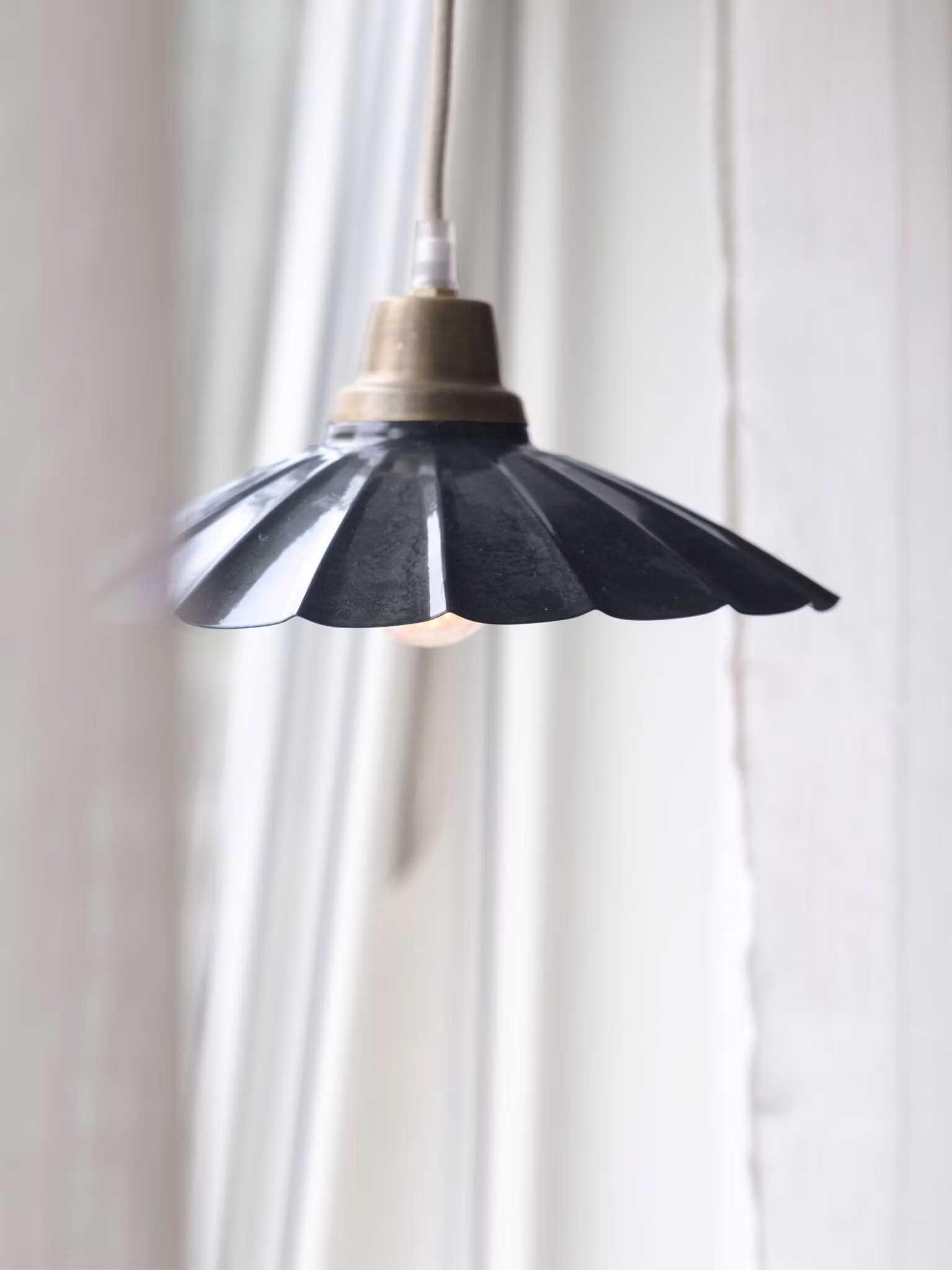 Ester Fönsterlampa Blå 24cm