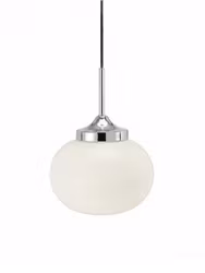 Elsy Fönsterlampa Vit/Krom 18cm
