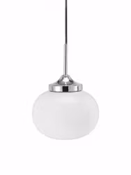 Elsy Fönsterlampa Vit/Krom 18cm