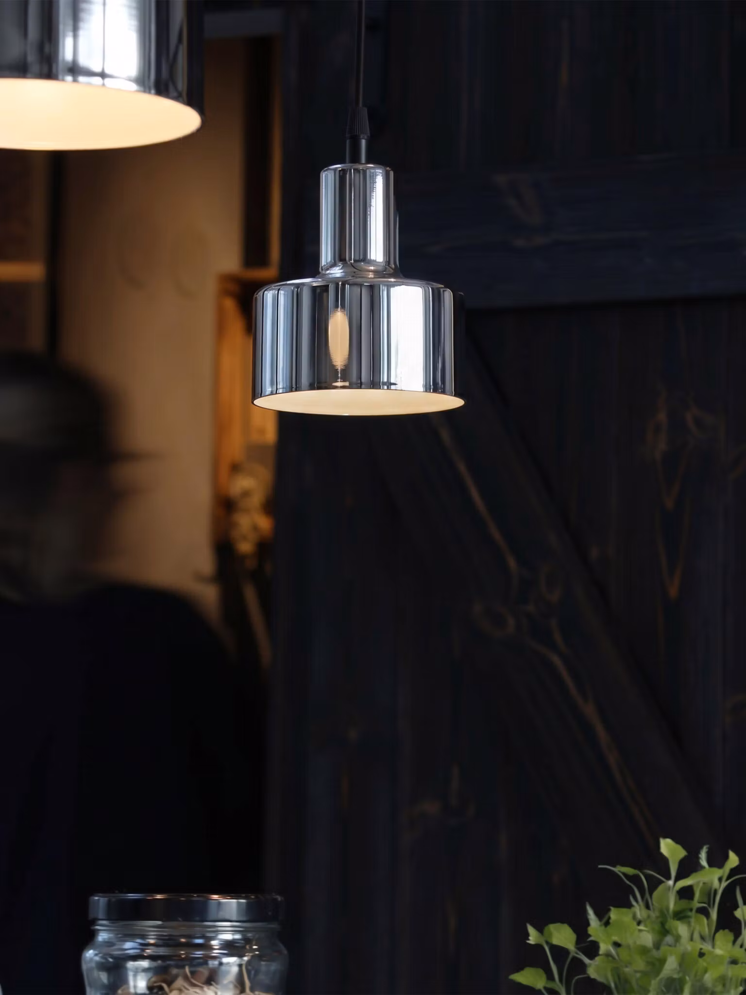 Solo fönsterlampa Krom 13cm