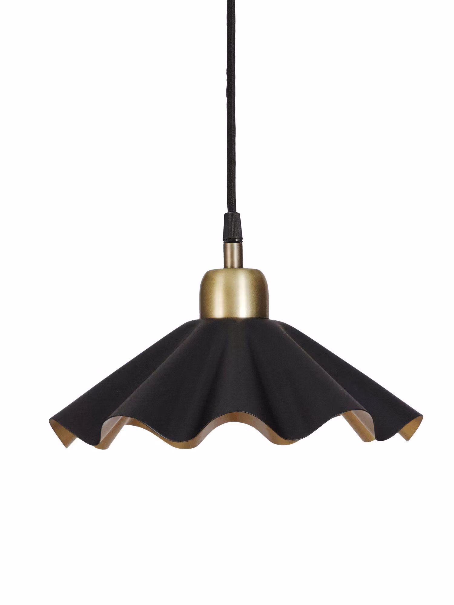 Aira fönsterlampa Svart/Mässing 25cm