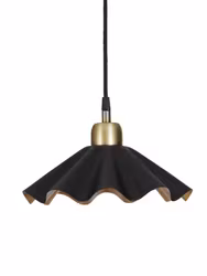 Aira fönsterlampa Svart/Mässing 25cm