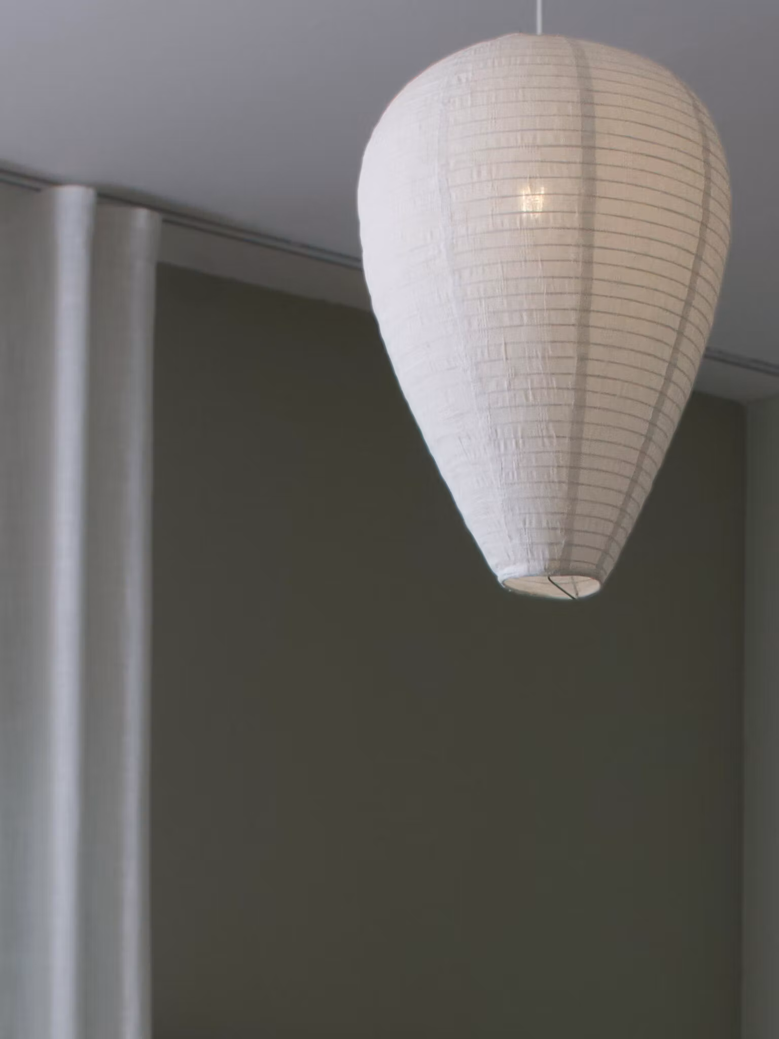 Verona Takskärm Vitt tyg 35cm