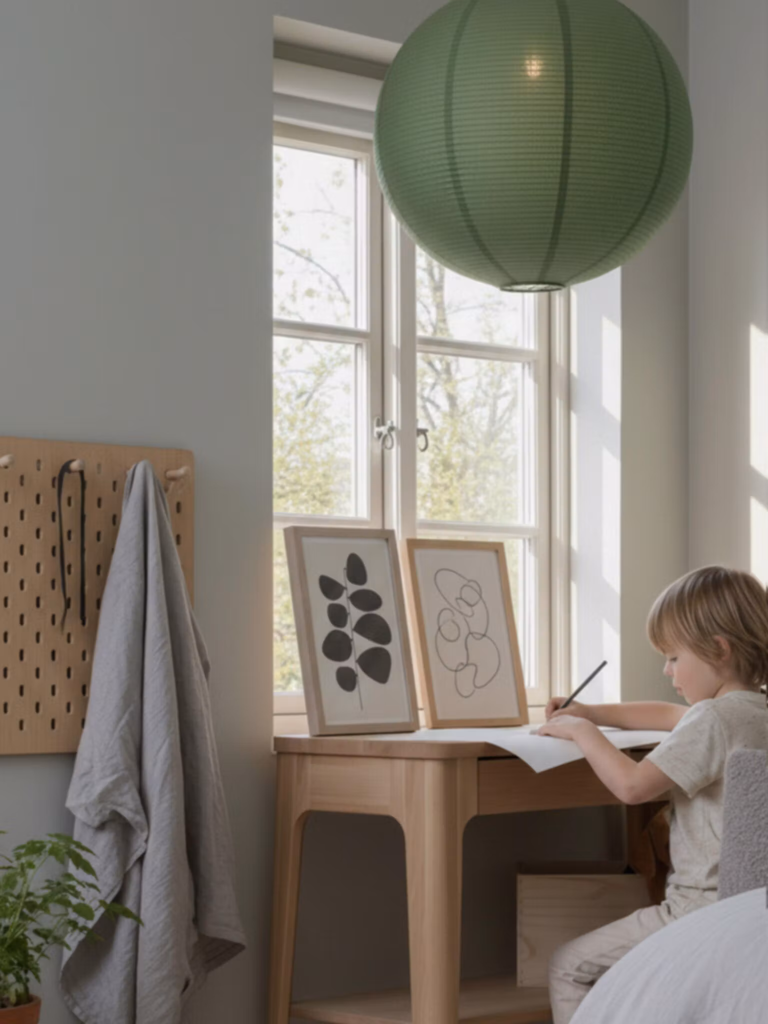 Haru Takskärm Grön 50cm