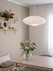 Yuni takskärm Vit 58cm