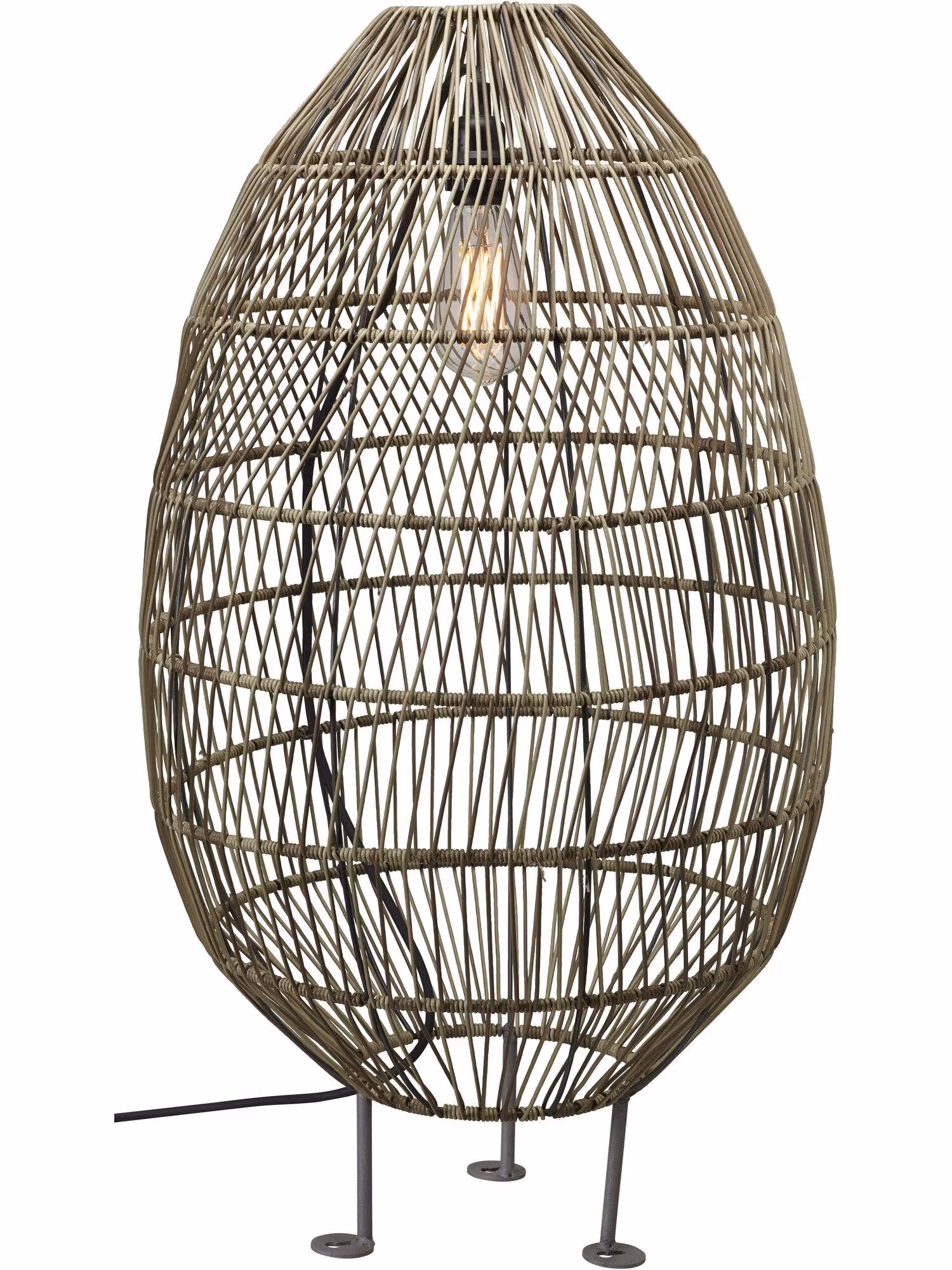 Hanoi Golvskärm Natur 80cm