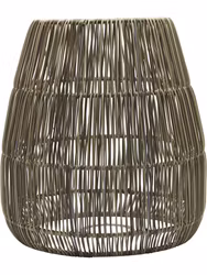Saigon Lampskärm Natur/Grå 38cm