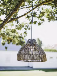 Bao Takskärm Natur/Grå 40cm