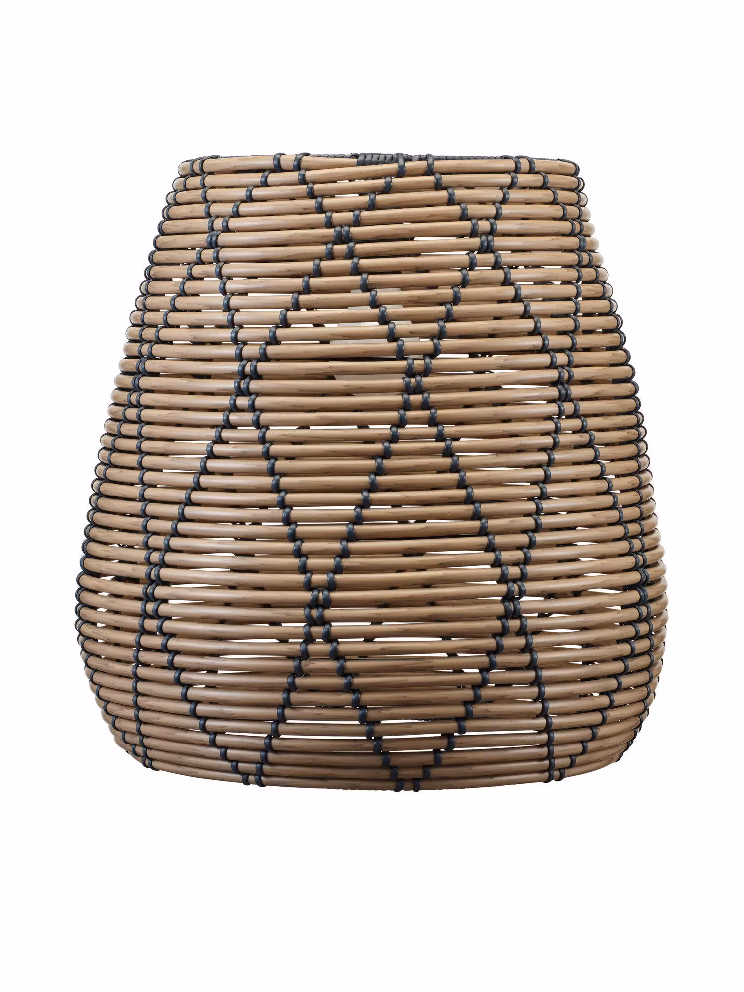 Lollo Lampskärm Natur/Svart 38cm