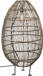 Hanoi Golvskärm Natur 100cm