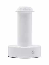 Tiara lampfot Laddbar vit