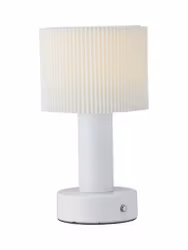 Tiara bordslampa Laddbar vit