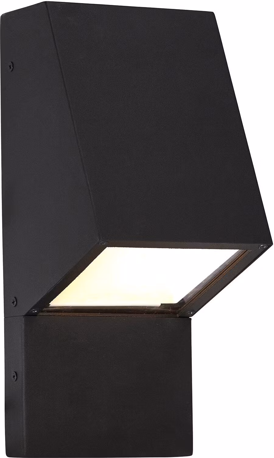 Luton fasadlampa 230V IP44 svart 32cm