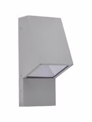 Luton fasadlampa 230V IP44 grå 32cm