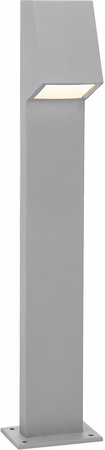 Luton stolpbelysning 230V IP44 grå 100cm