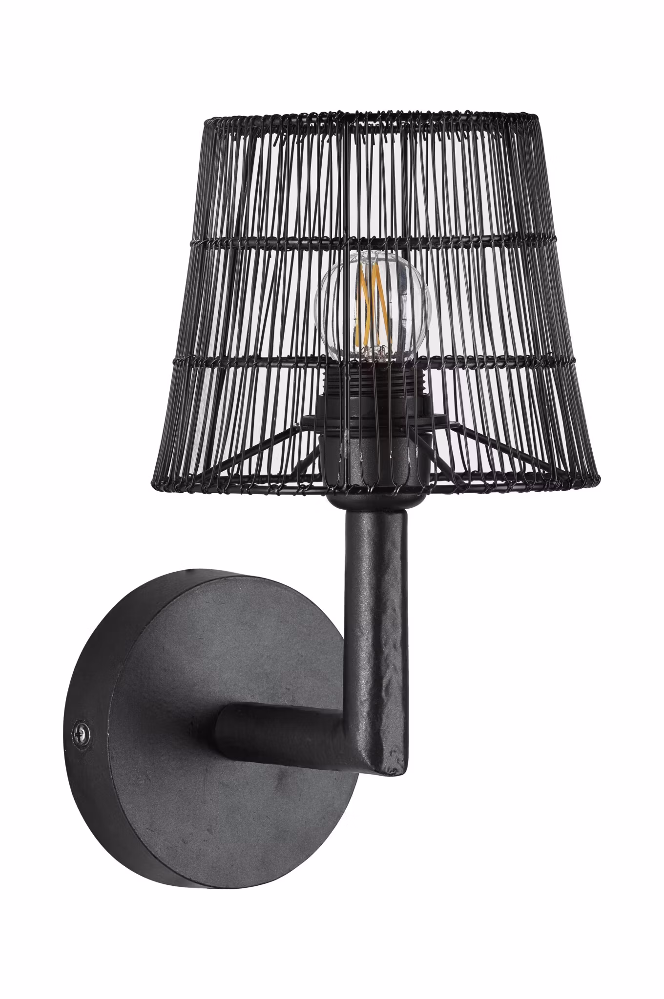 Columbus Vägglampa Industrigrå 22cm