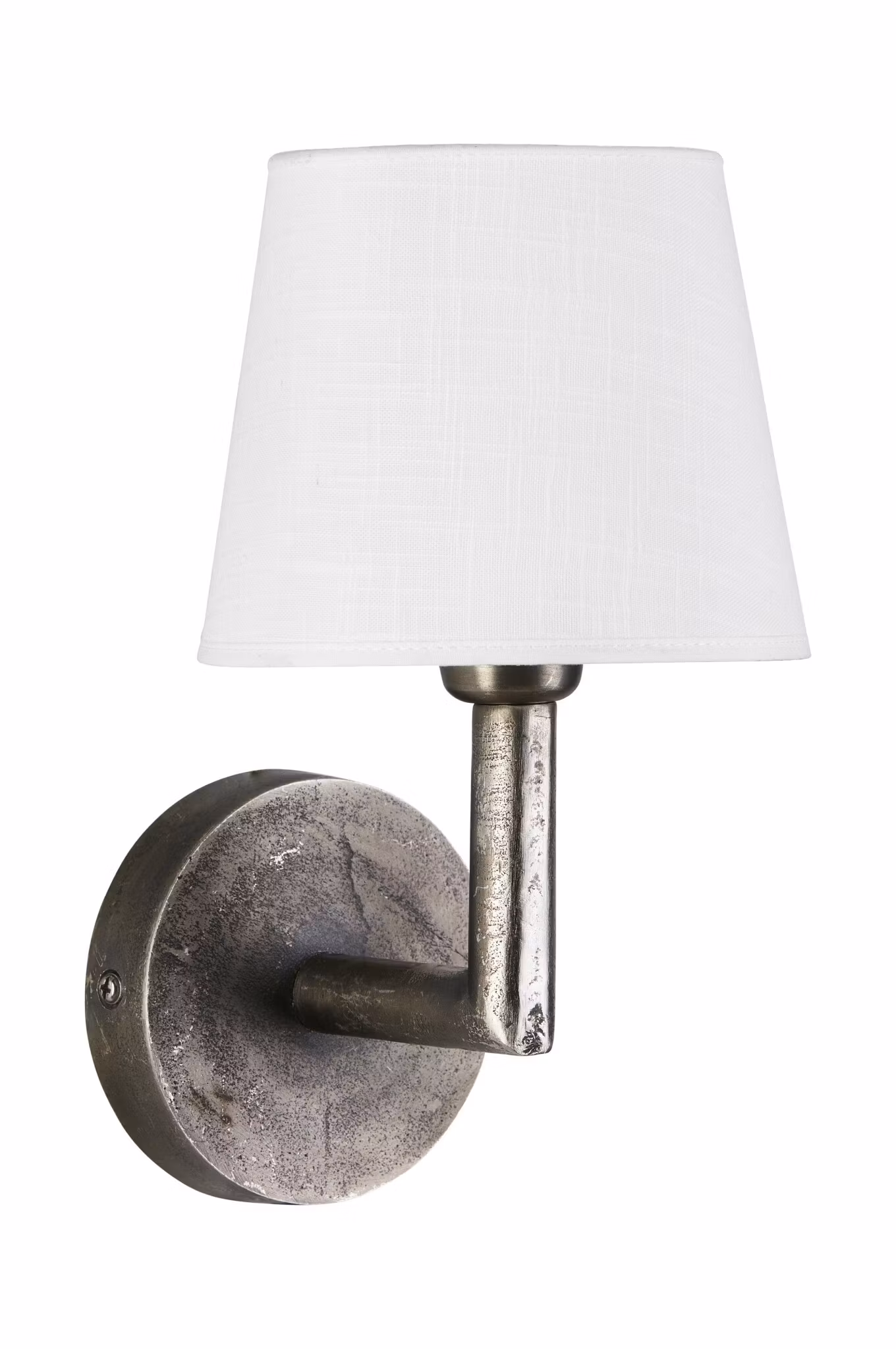 Columbus Vägglampa Råsilver 22cm