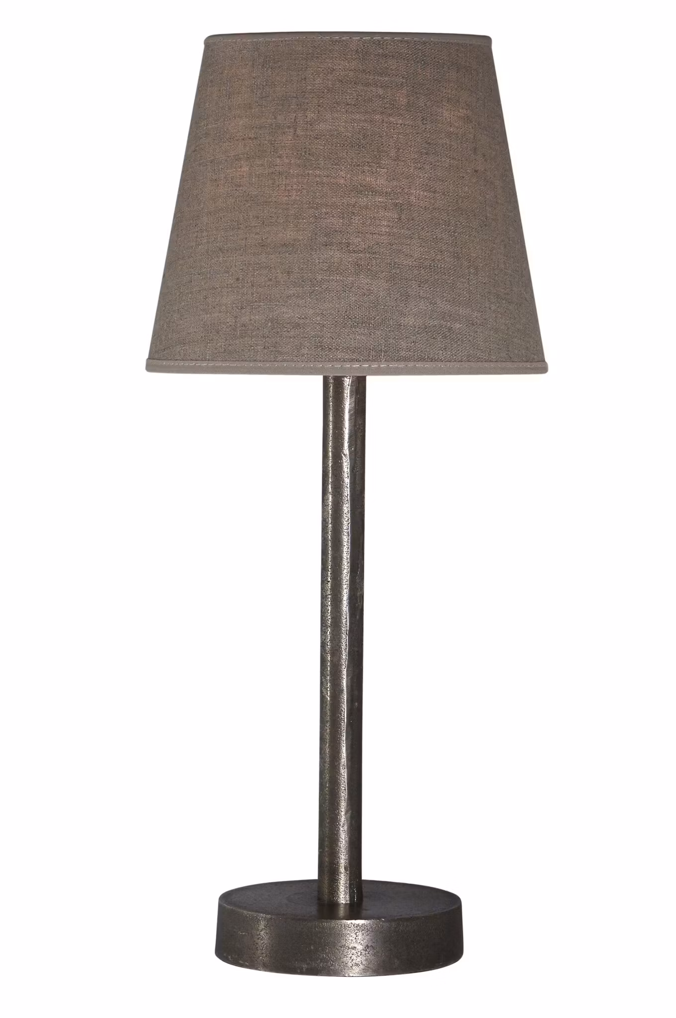 Columbus Lampfot Råsilver 35cm