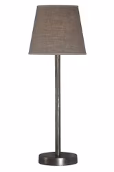 Columbus Lampfot Råsilver 50cm