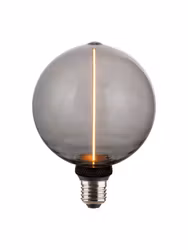 EDGE LED G125 Smoky 166x125mm E27