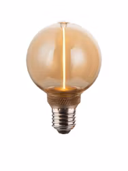 EDGE LED G80 Amber 122x80mm E27