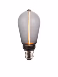 EDGE LED Edison Smoky 144x64mm E27