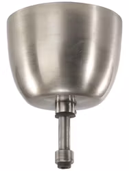 Takkopp Antiksilver 12cm