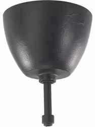 Takkopp Råsvart 12cm