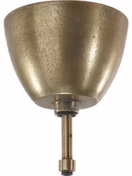 Takkopp Råmässing 12cm
